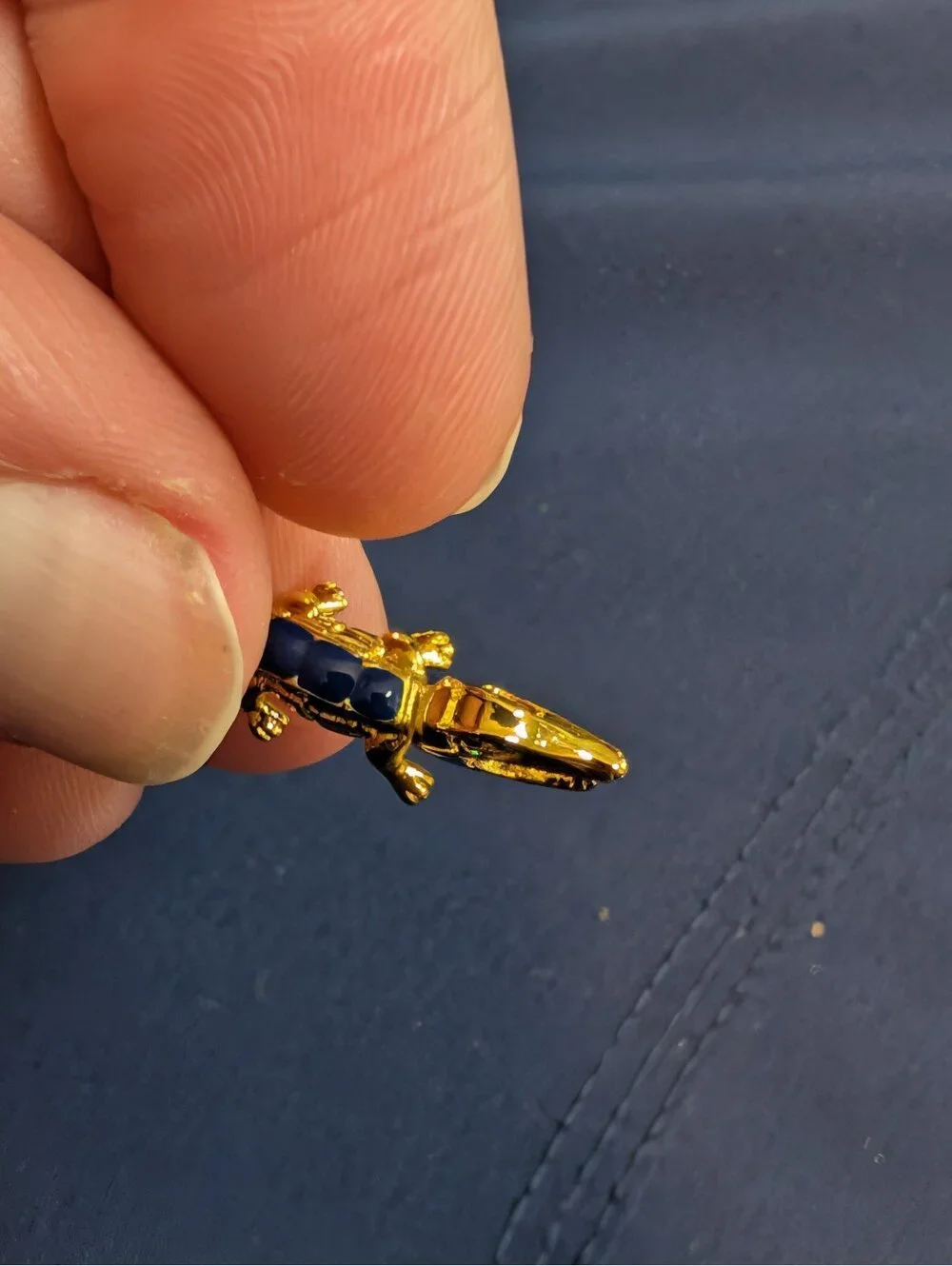 Pandora alligator crocodile charm pendant